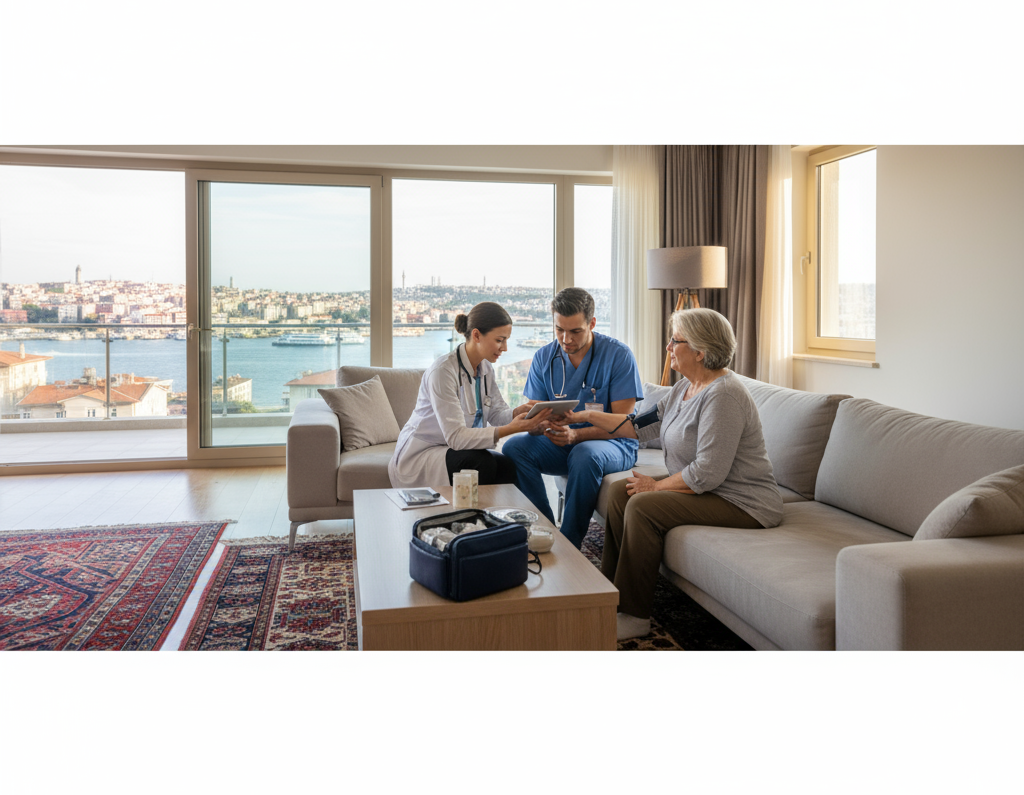 Kadıköy Evde Sağlık konusunu temsil eden profesyonel kapak görseli