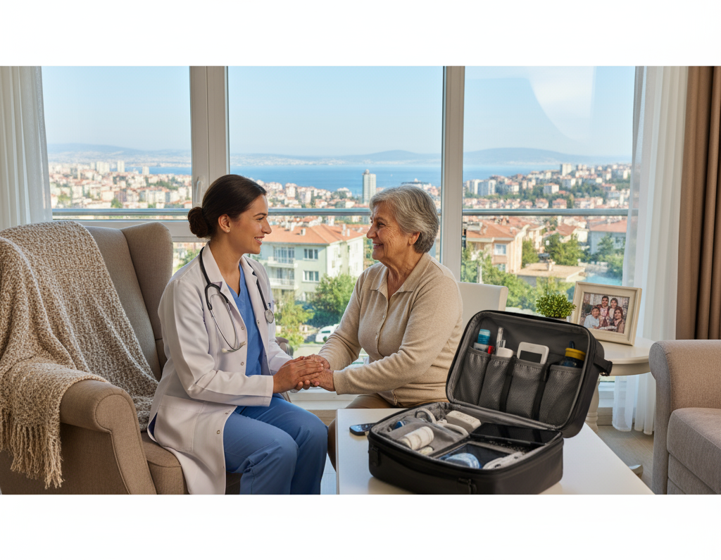 Maltepe Evde Sağlık konusunu temsil eden profesyonel kapak görseli