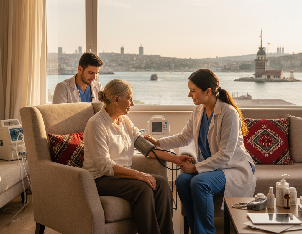 Üsküdar Evde Sağlık konusunu temsil eden profesyonel kapak görseli